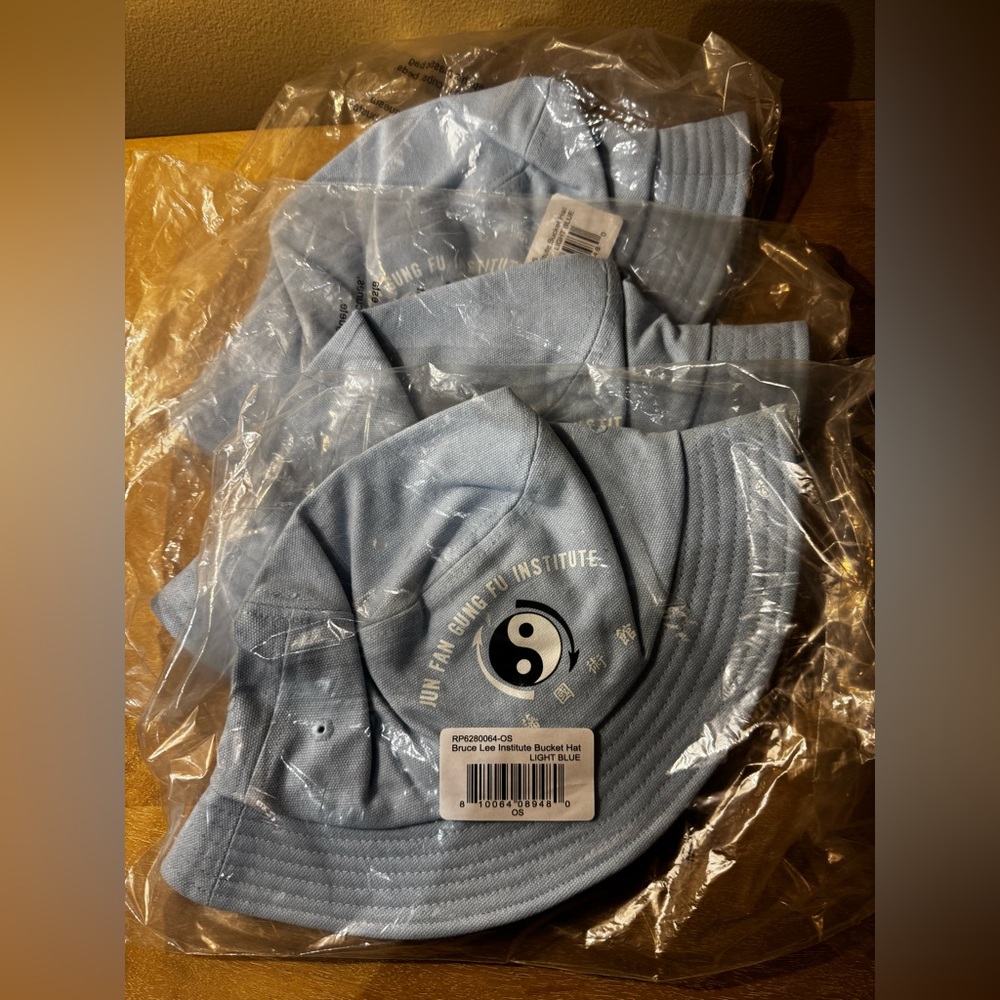 Urban Outfitters Bruce Lee Institute Bucket Hat bundle with Yin Yang Logo